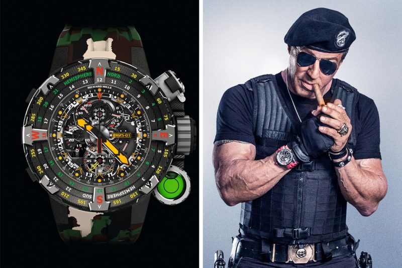 El nuevo Richard Mille inspirado en Sylvester Stallone