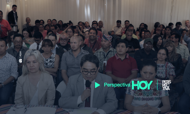 Conferencia de la PDH sobre la resolución de la Corte de Constitucionalidad