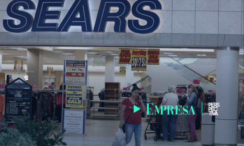 Sears se declara en bancarrota