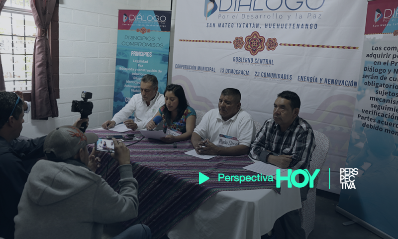 Acontecimientos recientes en San Mateo Ixtatán consolidan Mesa de Diálogo