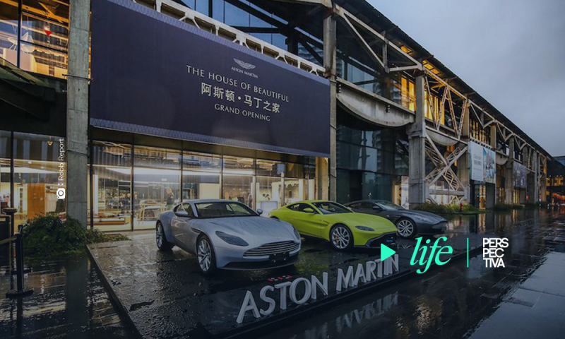 Aston Martin abre su primer boutique de lujo en Shanghái