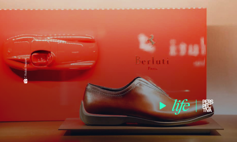Los zapatos de Berluti inspirados en Ferrari