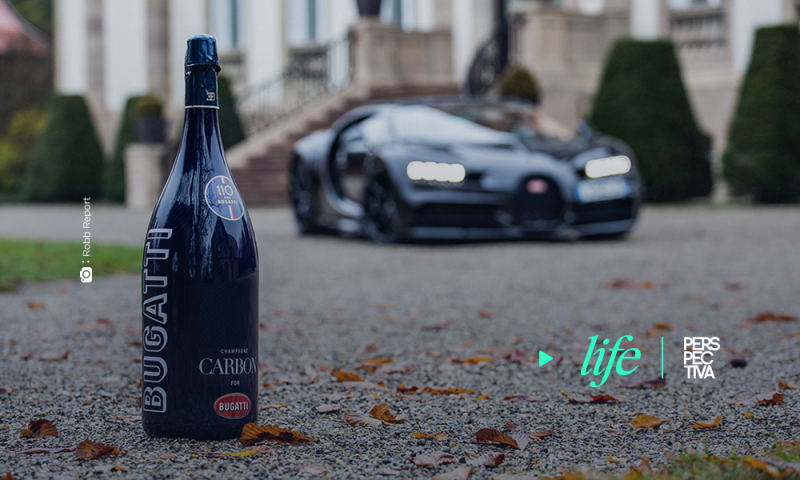 Bugatti lanza su propio champagne para celebrar sus 110 años