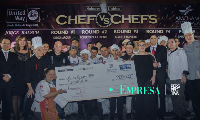 Sabores Unidos hace donación a niños damnificados con la erupción del Volcán de Fuego