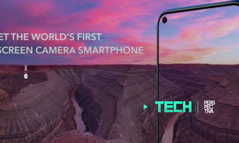 Los primeros celulares con cámara «selfie» incrustada en la pantalla