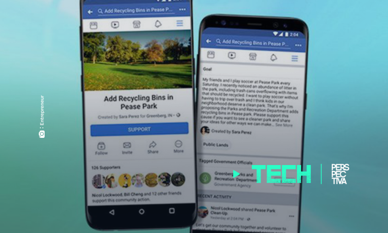 La nueva herramienta de Facebook, Acciones Comunitarias
