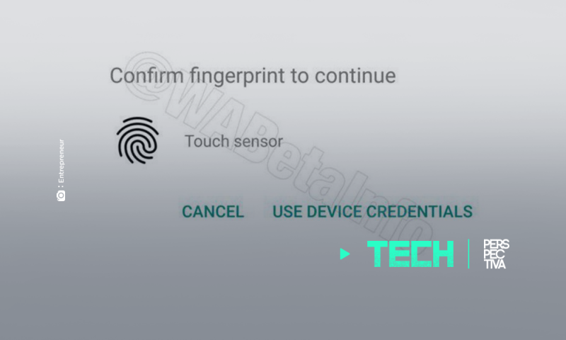 WhatsApp planea que protejas tus mensajes con tu huella dactilar