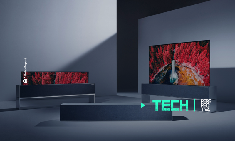 La primera pantalla enrollable del mundo