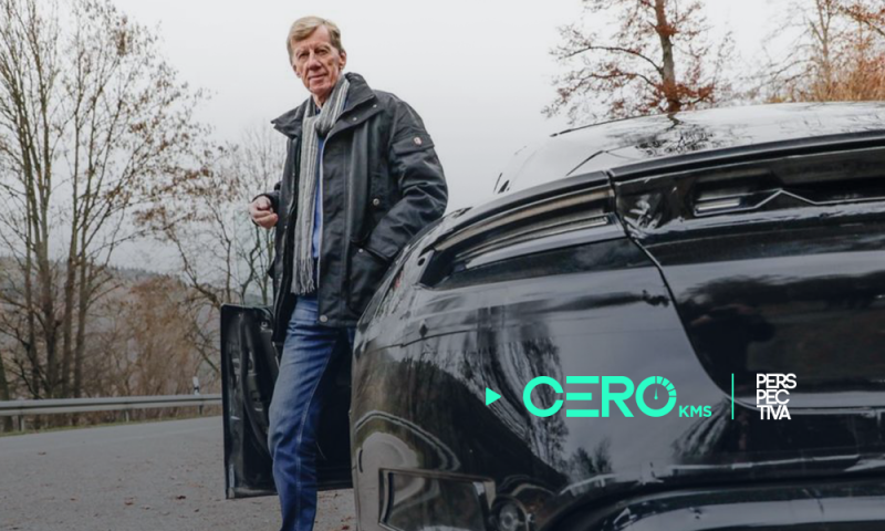 El legendario campeón mundial de rally habla sobre el Porsche Taycan