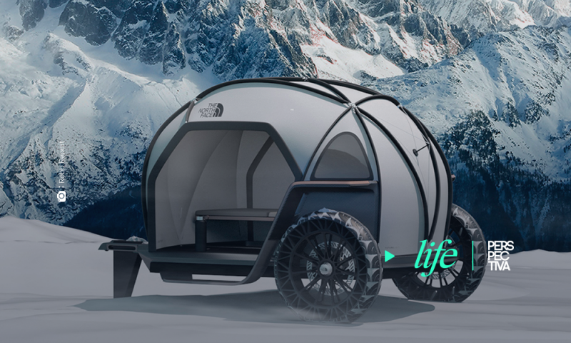 BMW y The North Face crean una tienda de campaña sobre ruedas