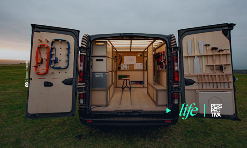 Nissan NV300, un auténtico e innovador taller de carpintería