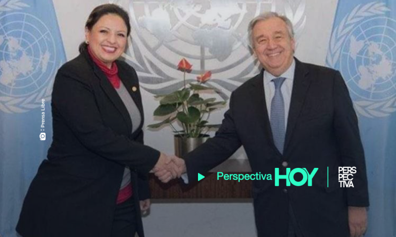 Canciller Sandra Jovel se reunirá con António Guterres