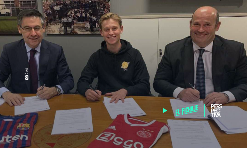 Ya es oficial, el Barça ficha a De Jong