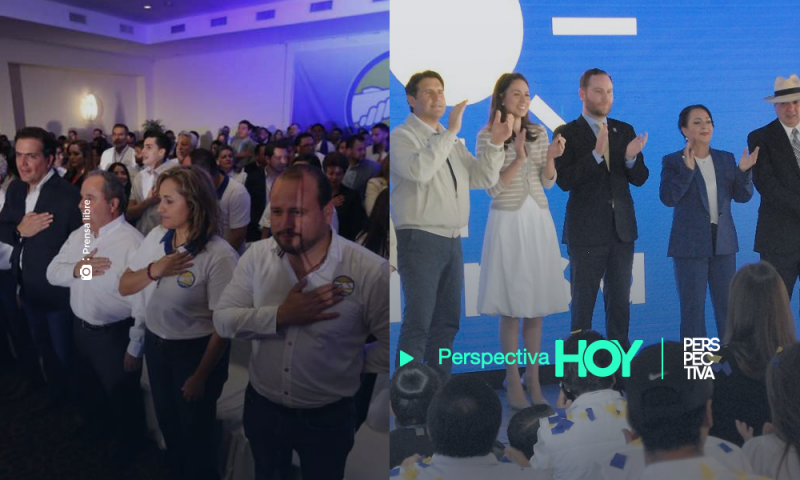 Creo y Unionistas proclaman binomios