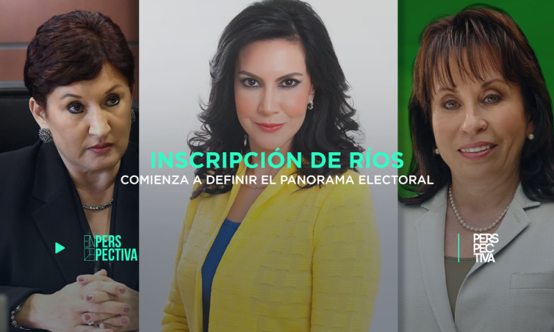 Inscripción de Ríos comienza a definir panorama electoral