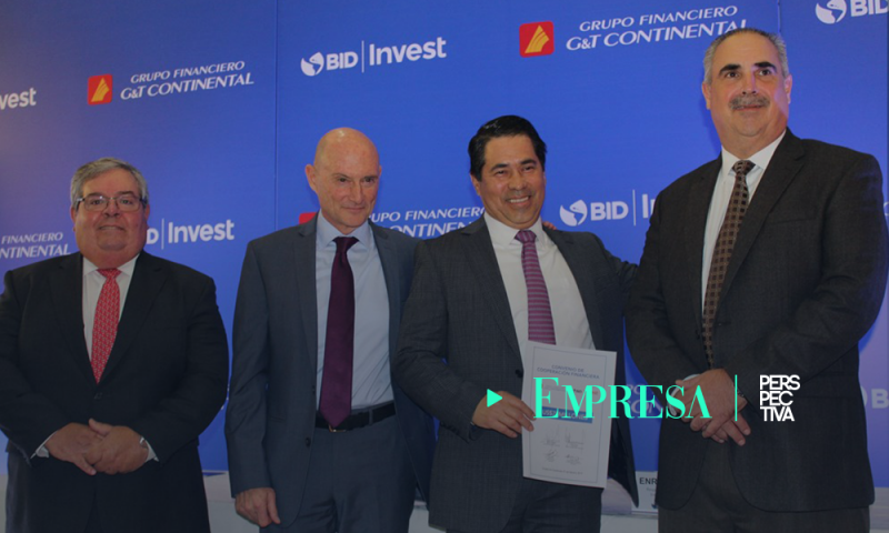 Banco G&T CONTINENTAL firma con  BID INVEST por US$75 millones