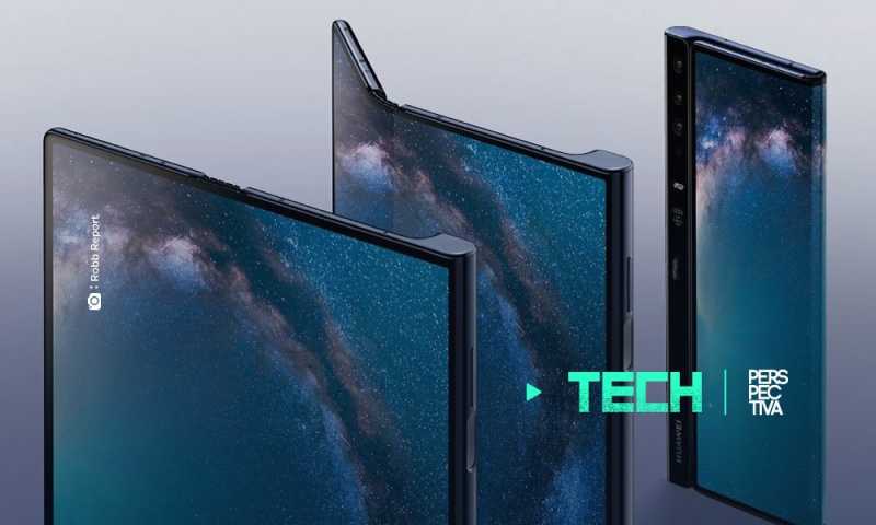 Huawei compite con su nuevo teléfono plegable con tecnología 5G