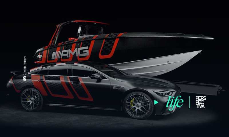 Mercedes-Benz lanza su nuevo proyecto acuático el 41 AMG Carbon Edition