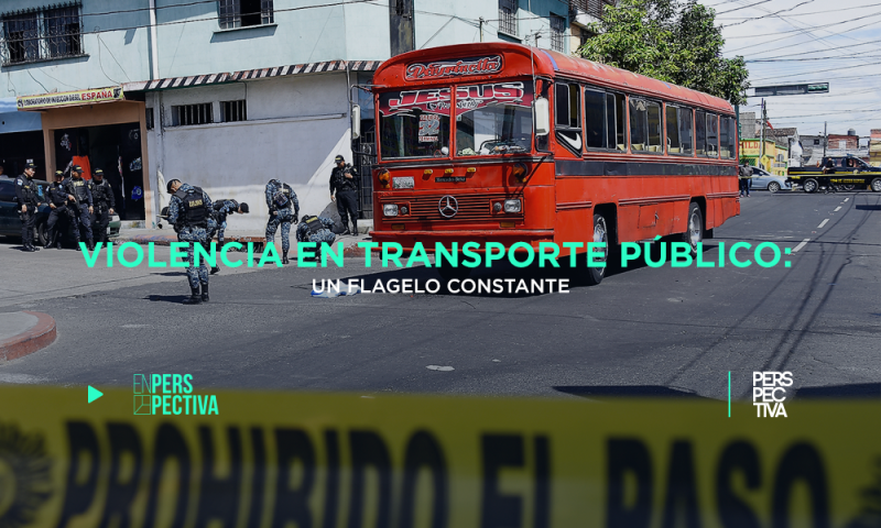 Violencia en transporte público: un flagelo constante