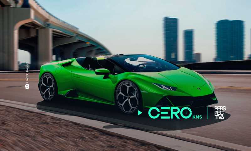 Este es el gran Huracán Evo Spyder 2020 de Lamborghini