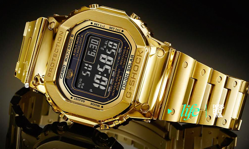 Casio presenta su reloj de 18 quilates