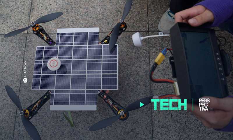 China progresa en tecnología de drones de energía solar