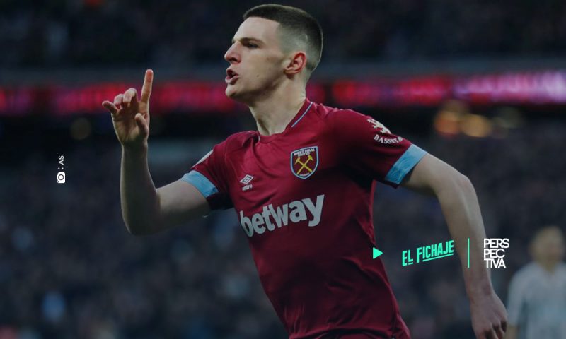El Madrid atento a la venta de  Declan Rice