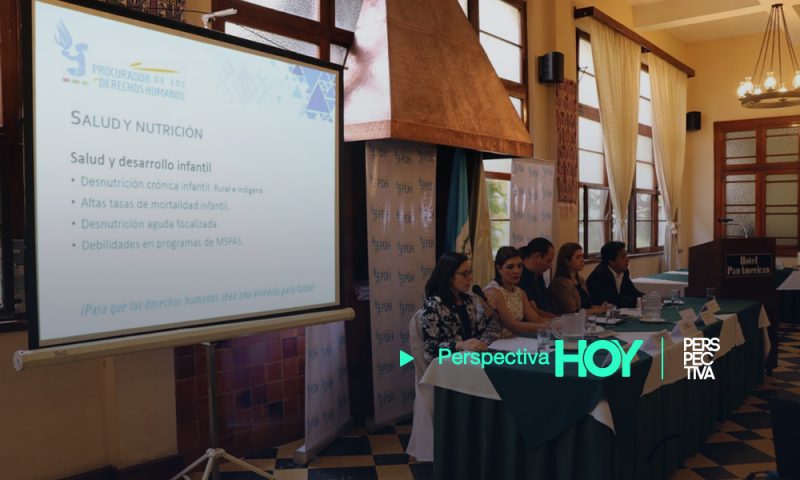 PDH presenta informe sobre seguridad alimentaria