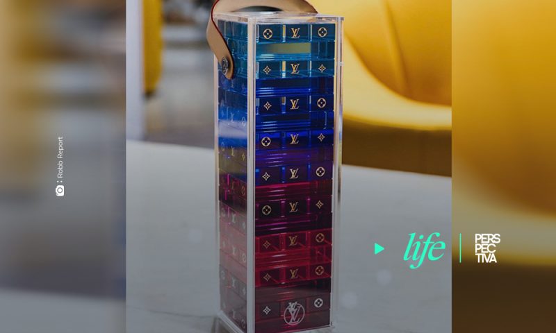 Jenga de Louis Vuitton, un colorido y lujoso juego de mesa
