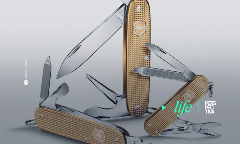 El nuevo Victorinox ahora es color champagne