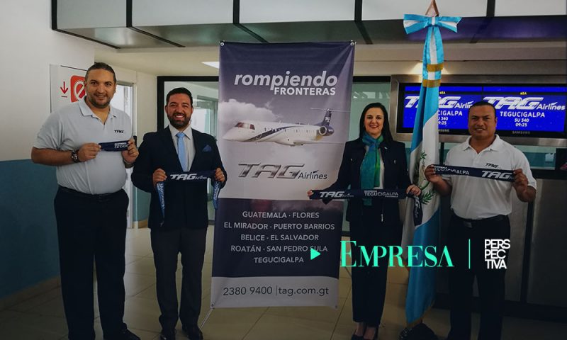 TAG Airlines inaugura vuelo directo Guatemala-Tegucigalpa