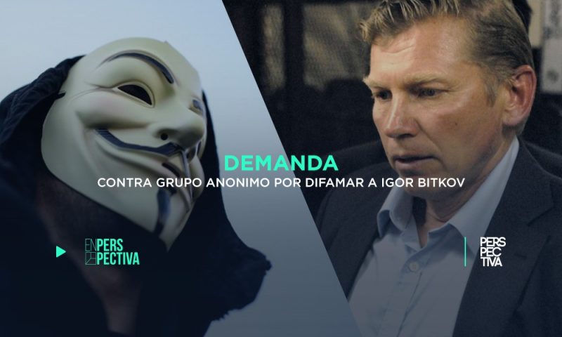 Demanda contra grupo anónimo por difamar a Igor Bitkov