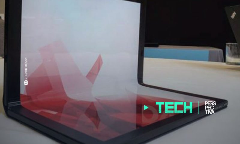 La primera laptop plegable