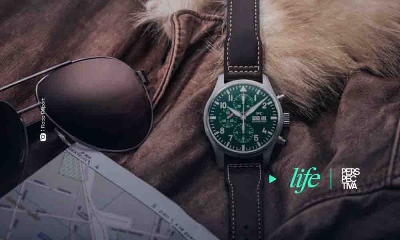 El nuevo Aviador Cronógrafo Racing Green