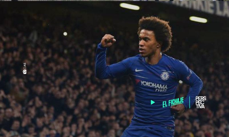 Sky: El Chelsea rechaza 40M€ por Willian del Barça y Atleti