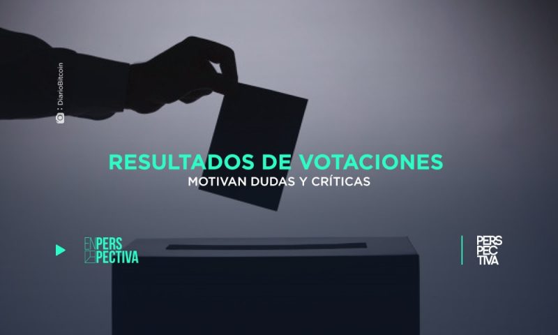Resultados de votaciones motivan dudas y críticas