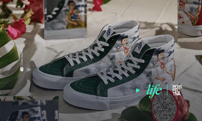 Si eres fan de Frida Kahlo estos vans son para ti