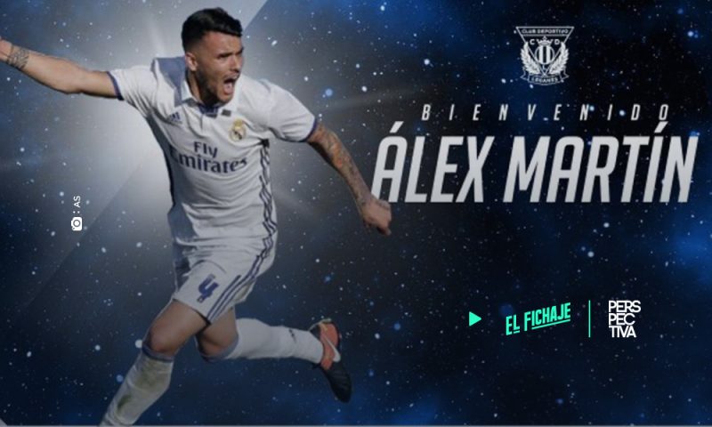 El Leganés ficha al central castillista Alex Martín hasta 2021