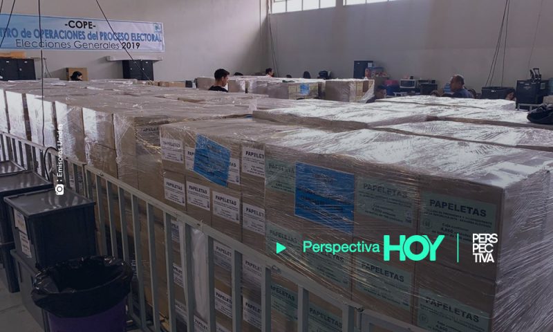 Papeletas presidenciales para la segunda vuelta son entregadas al TSE