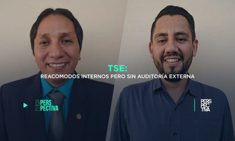 TSE: reacomodos internos pero sin auditoría externa