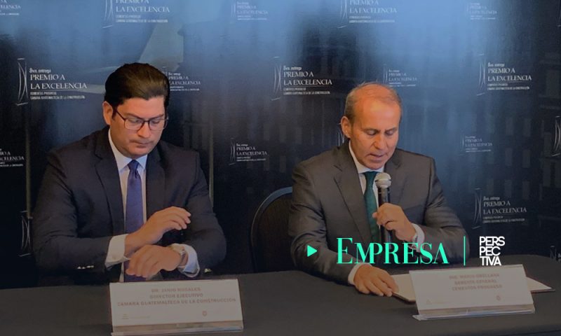 Cementos Progreso y Cámara Guatemalteca de la Construcción realizará la octava edición del Premio a la Excelencia