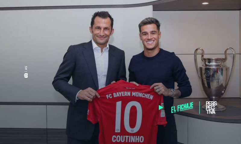 Coutinho, cedido al Bayern por 8,5 millones de euros