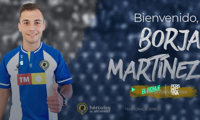 Borja Martínez firma con el Hércules por tres temporadas