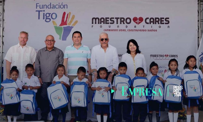 Fundación Maestro Cares y Fundación Tigo renuevan escuelas en Jalapa