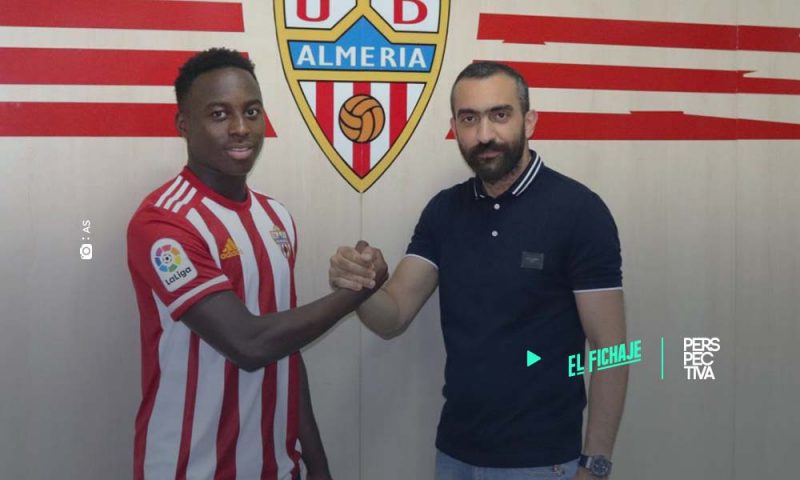 Appiah, el fichaje más caro del Almería, inscrito en Tercera