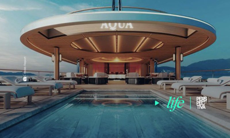 Aqua, el primer super yate de lujo impulsado por hidrógeno líquido