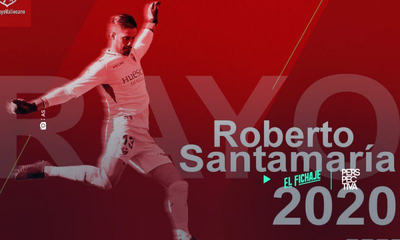 Roberto Santamaría firma con el Rayo hasta final de temporada