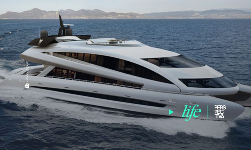 El nuevo superyate Catamarán de Porsche