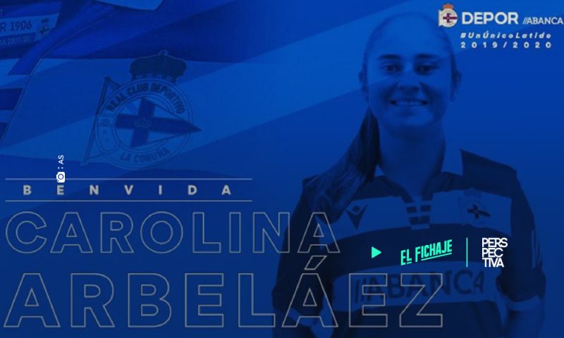 El Depor ficha a la mediocentro colombiana Carolina Arbeláez