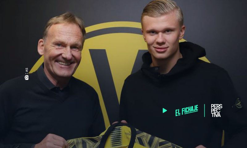 Haaland, nuevo jugador del Borussia Dortmund